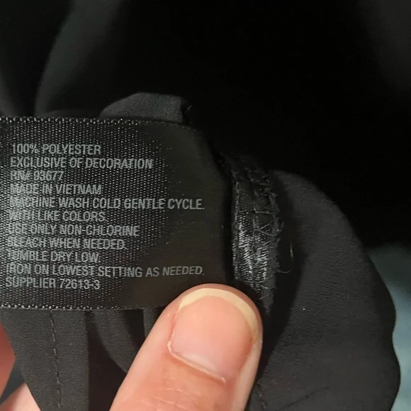 Women's Worthington 1X Lace Sleeve Sheer Blouse - Picture 8 of 8